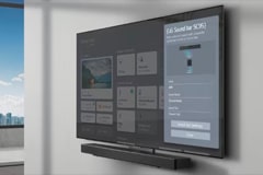 A image of LG Soundbsar showing the conectivity